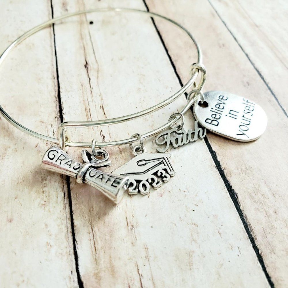 Class of 2023 Graduation Charm Bracelet